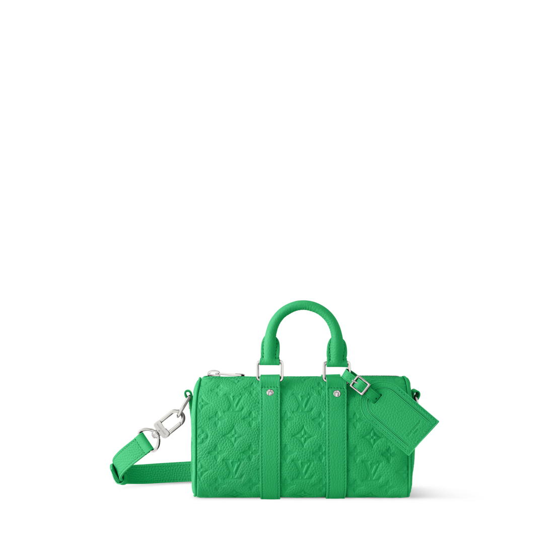 Keepall Bandoulière 25 Monogram Taurillon Leather - Men Bags